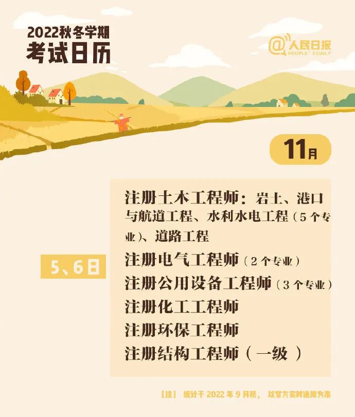 2022年秋季学期是几月到几月