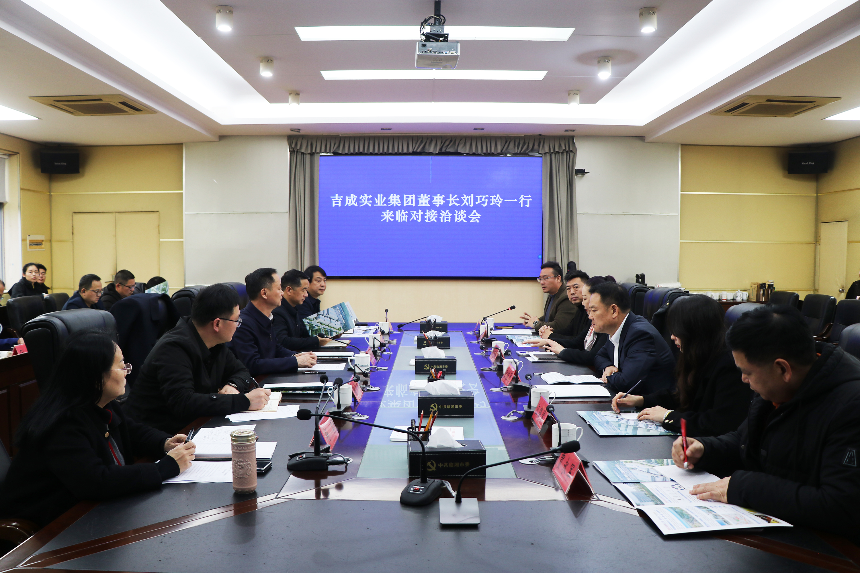 王文华与吉成实业集团代表团洽谈合作项目推进事宜01.JPG