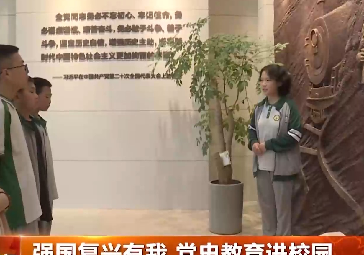 强国复兴有我 党史教育进校园
