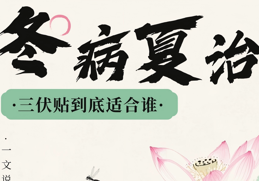 冬病夏治丨三伏贴到底适合谁？