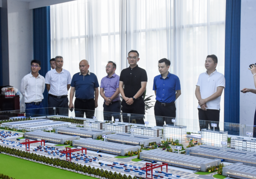 湖南怀化国际陆港经济开发区赴岳阳临港高新区考察