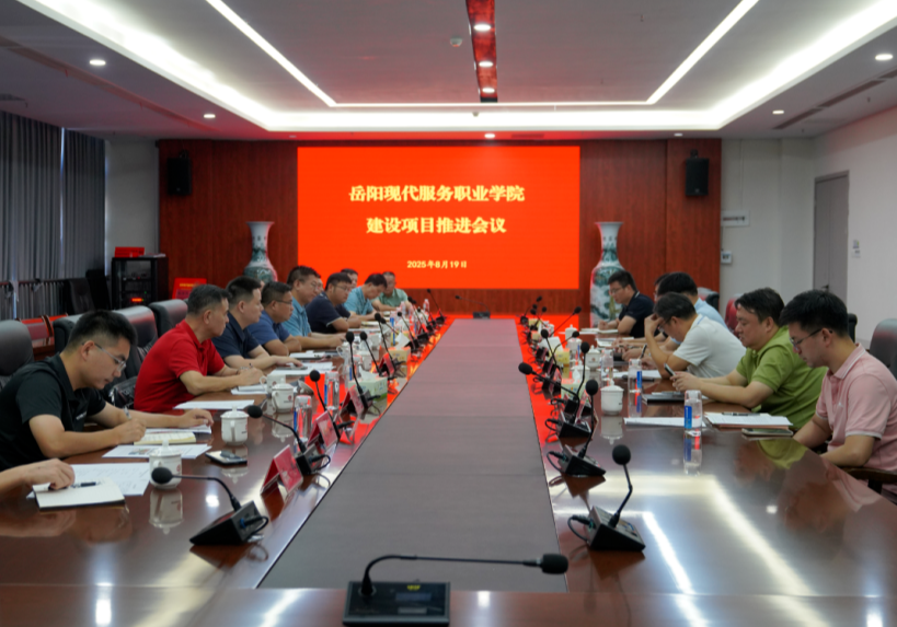 临港高新区：严菲率队调度岳阳现代服务职业学院建设项目