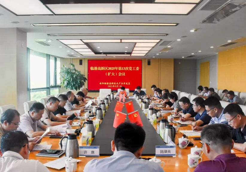 岳阳临港高新区召开2025年第13次党工委（扩大）会议