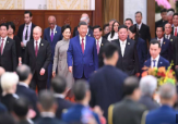 习近平：在纪念中国人民抗日战争暨世界反法西斯战争胜利80周年招待会上的讲话