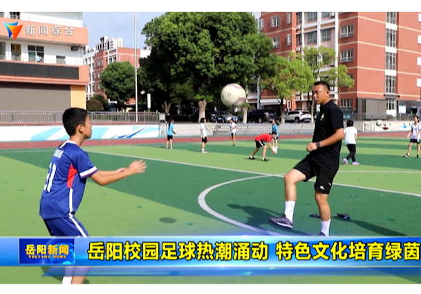 岳阳校园足球热潮涌动 特色文化培育绿茵新苗