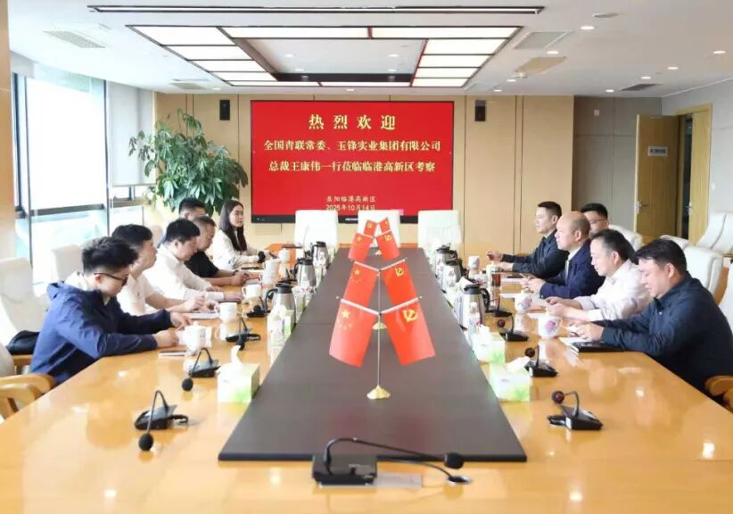 全国青联常委王康伟一行赴岳阳临港高新区考察  共商合作发展新机遇