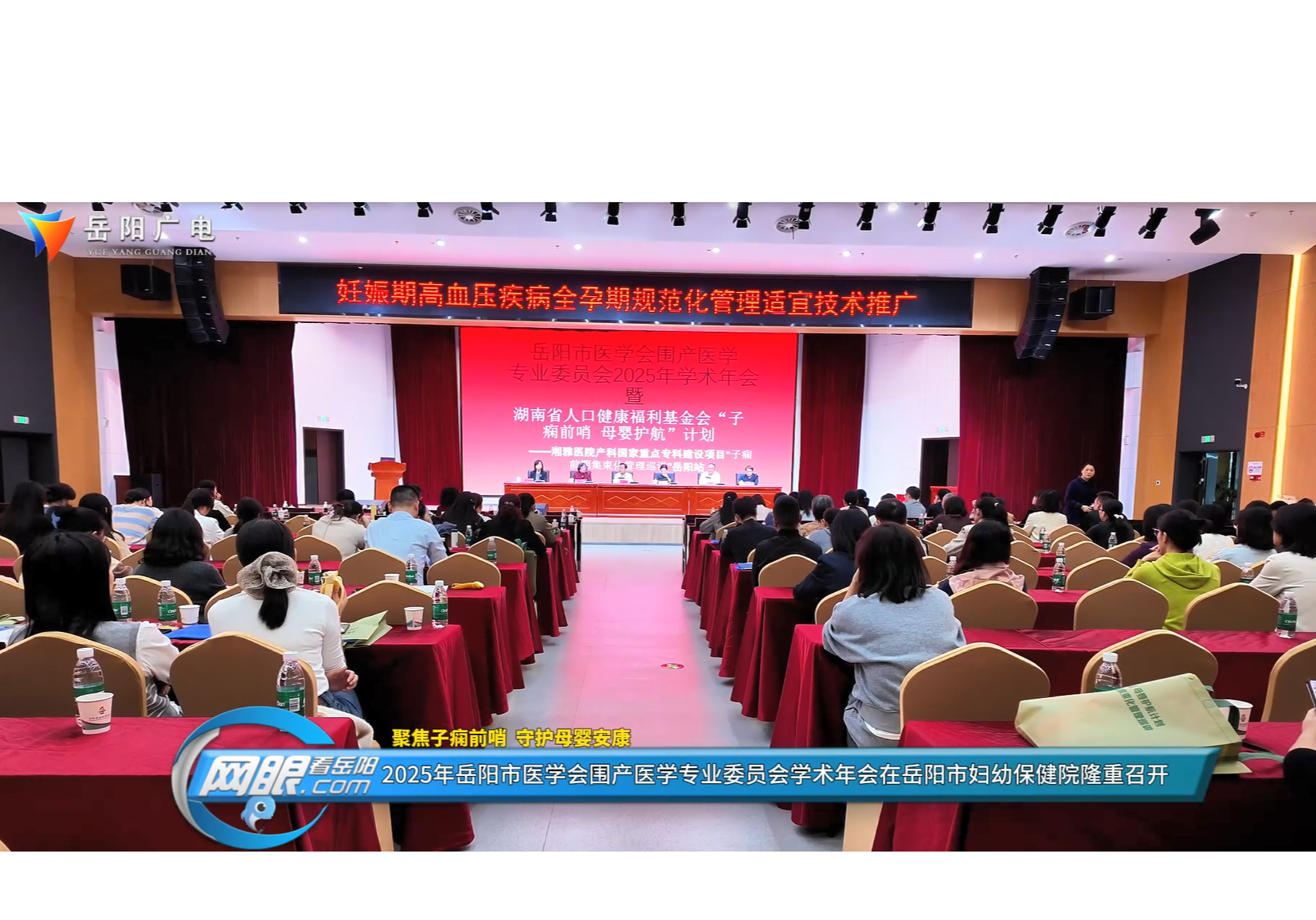 聚焦子痫前哨 守护母婴安康 2025年岳阳市医学会围产医学专业委员会 学术年会在岳阳市妇幼保健院隆重召开