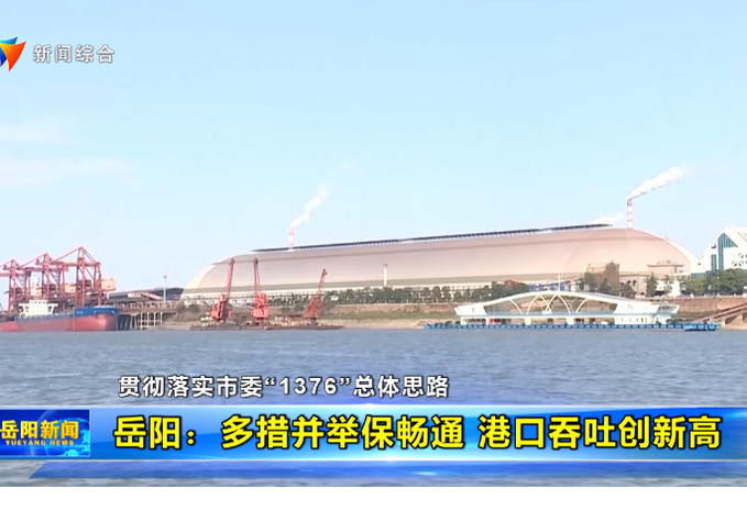 贯彻落实市委“1376”总体思路 岳阳：多措并举保畅通 港口吞吐创新高