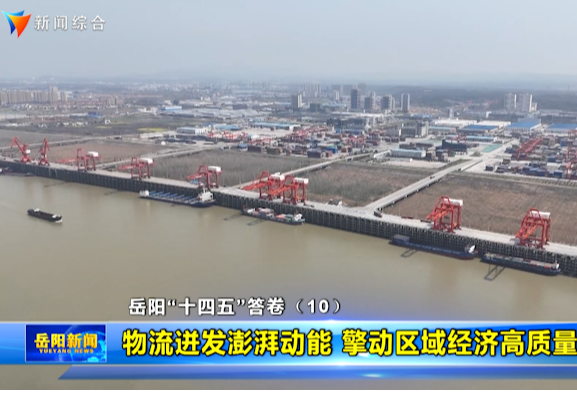 岳阳“十四五”答卷（10） 物流迸发澎湃动能 擎动区域经济高质量发展