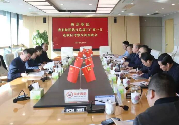 博鼎集团来临港高新区对接项目