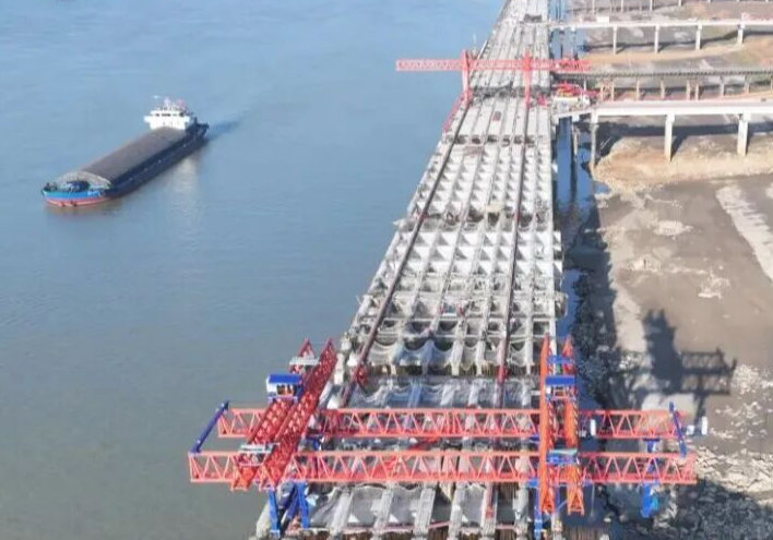 城陵矶港区松阳湖三期工程迎重要进展