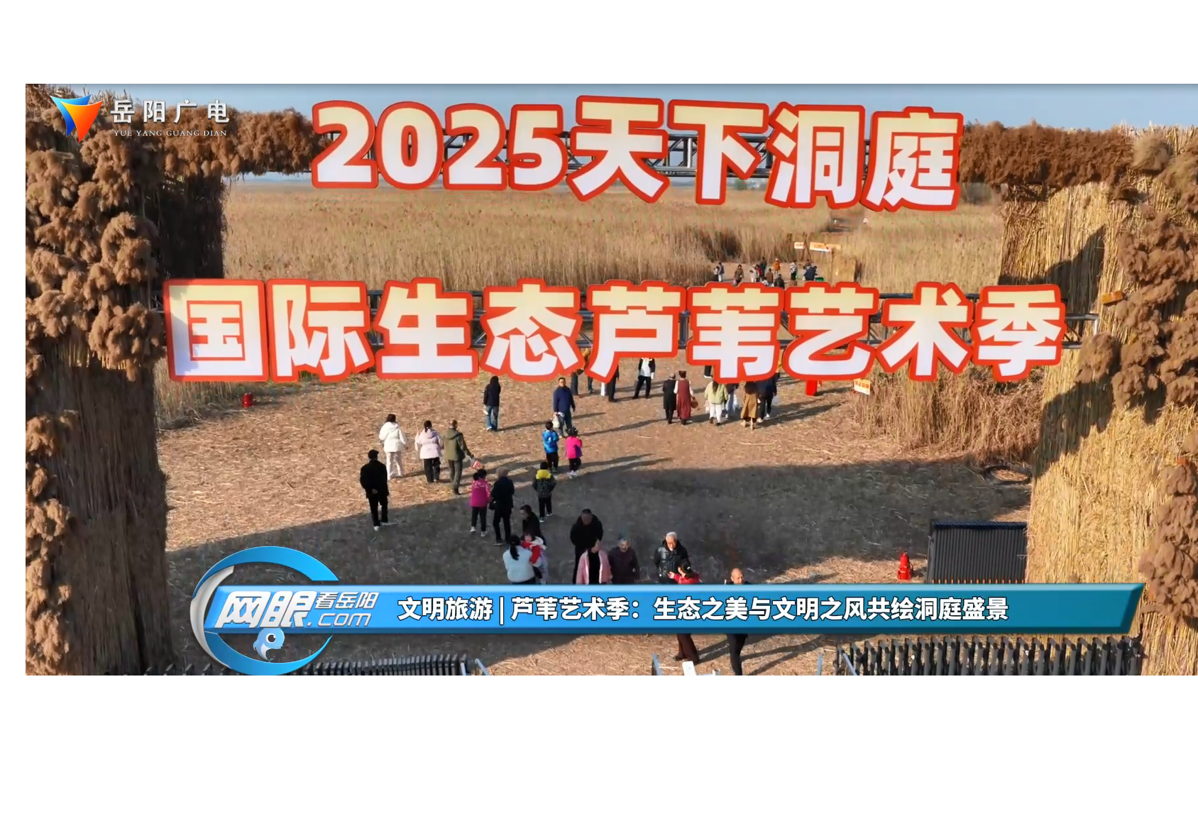 文明旅游 | 芦苇艺术季：生态之美与文明之风共绘洞庭盛景