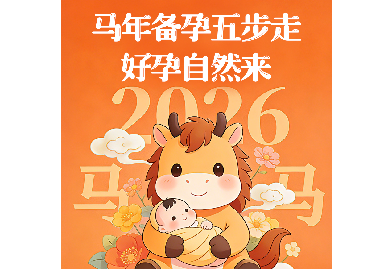 马年备孕五步走，好孕自然来