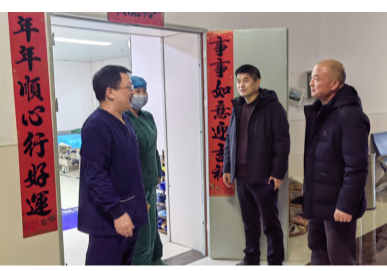 新春不打烊  健康长相伴 ——岳阳市妇幼保健院领导班子新春慰问在岗人员