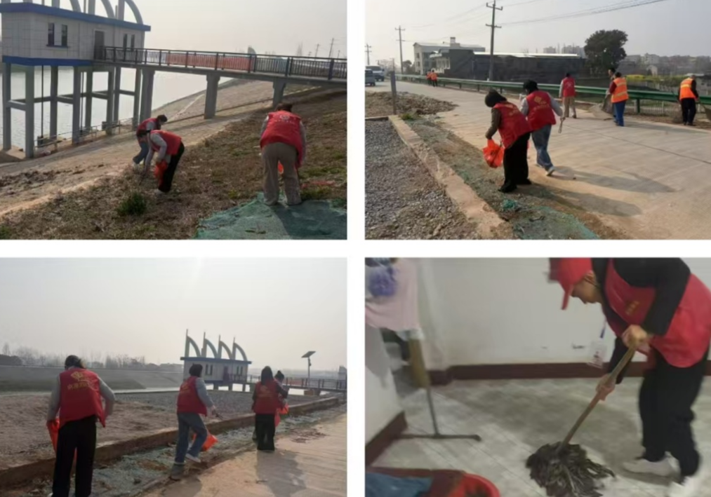 章华镇麻浬泗社区开展“学雷锋·文明实践我行动”主题志愿服务活动