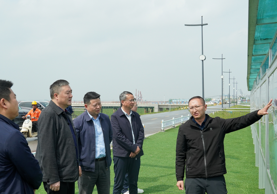 临港高新区纪工委监工委开展实地调研