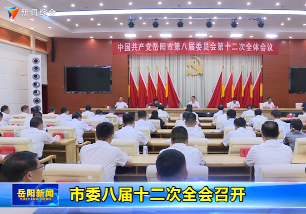 市委八届十二次全会召开