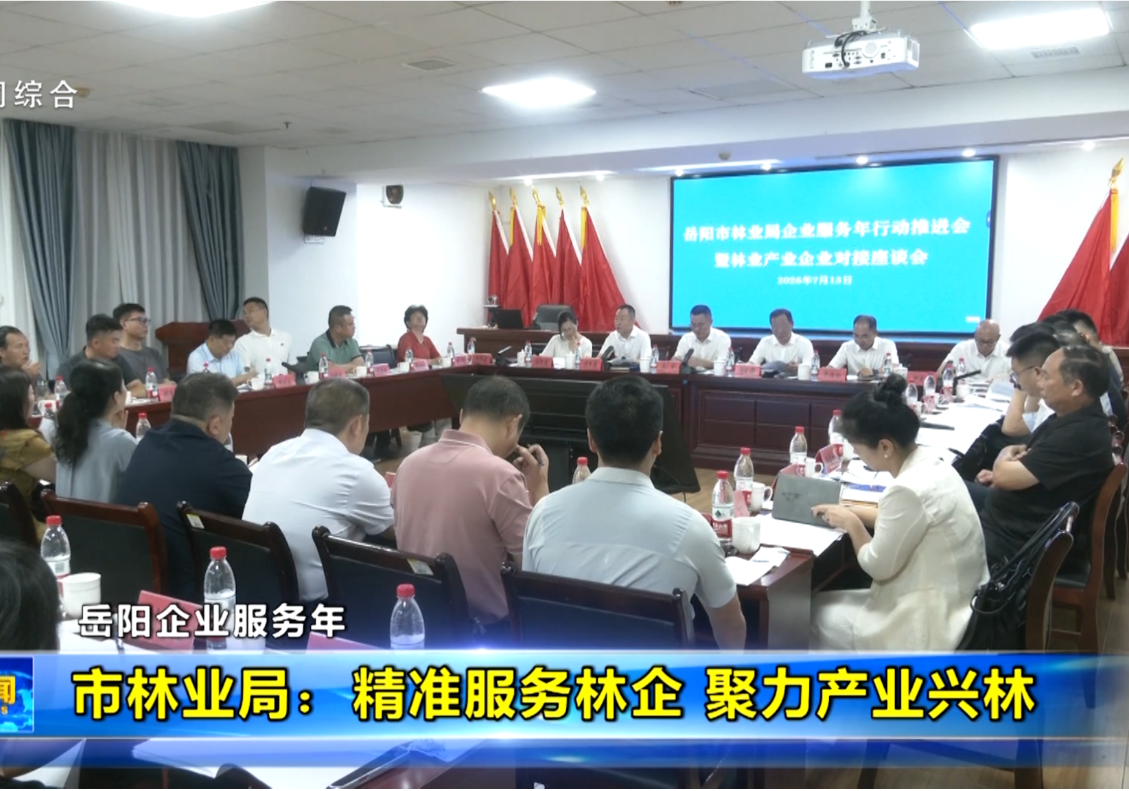 岳阳企业服务年 市林业局：精准服务林企 聚力产业兴林