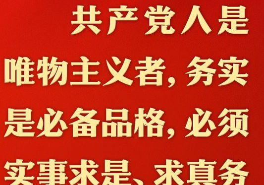 总书记的人民情怀｜“必须实事求是、求真务实、真抓实干”