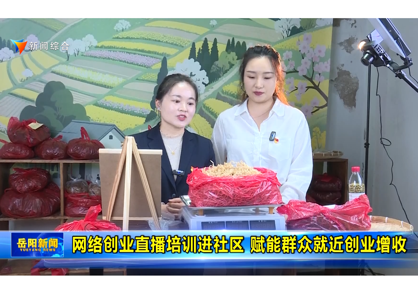 网络创业直播培训进社区 赋能群众就近创业增收