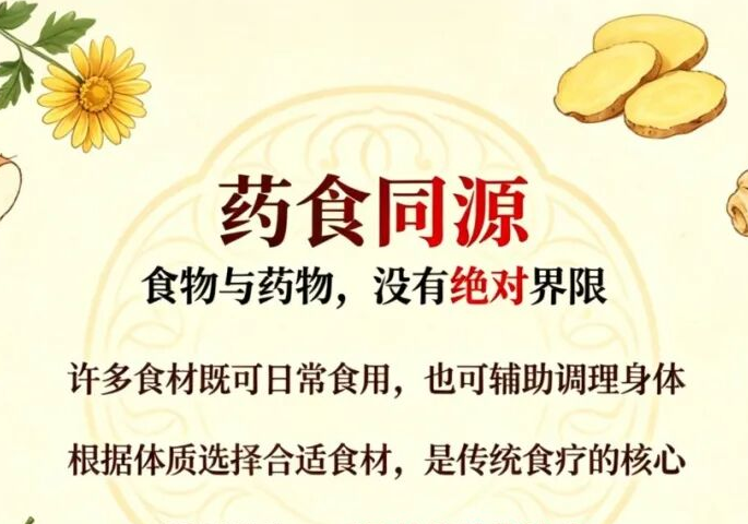 生活中药食同源的食物，你知道吗？