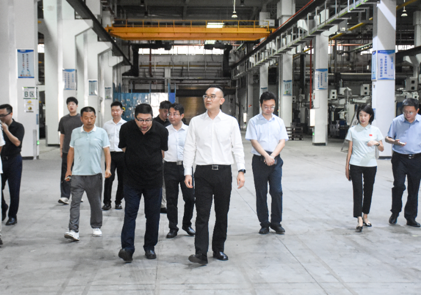 临港高新区党工委副书记、管委会主任蔺佳带队调研综保区下半年工作