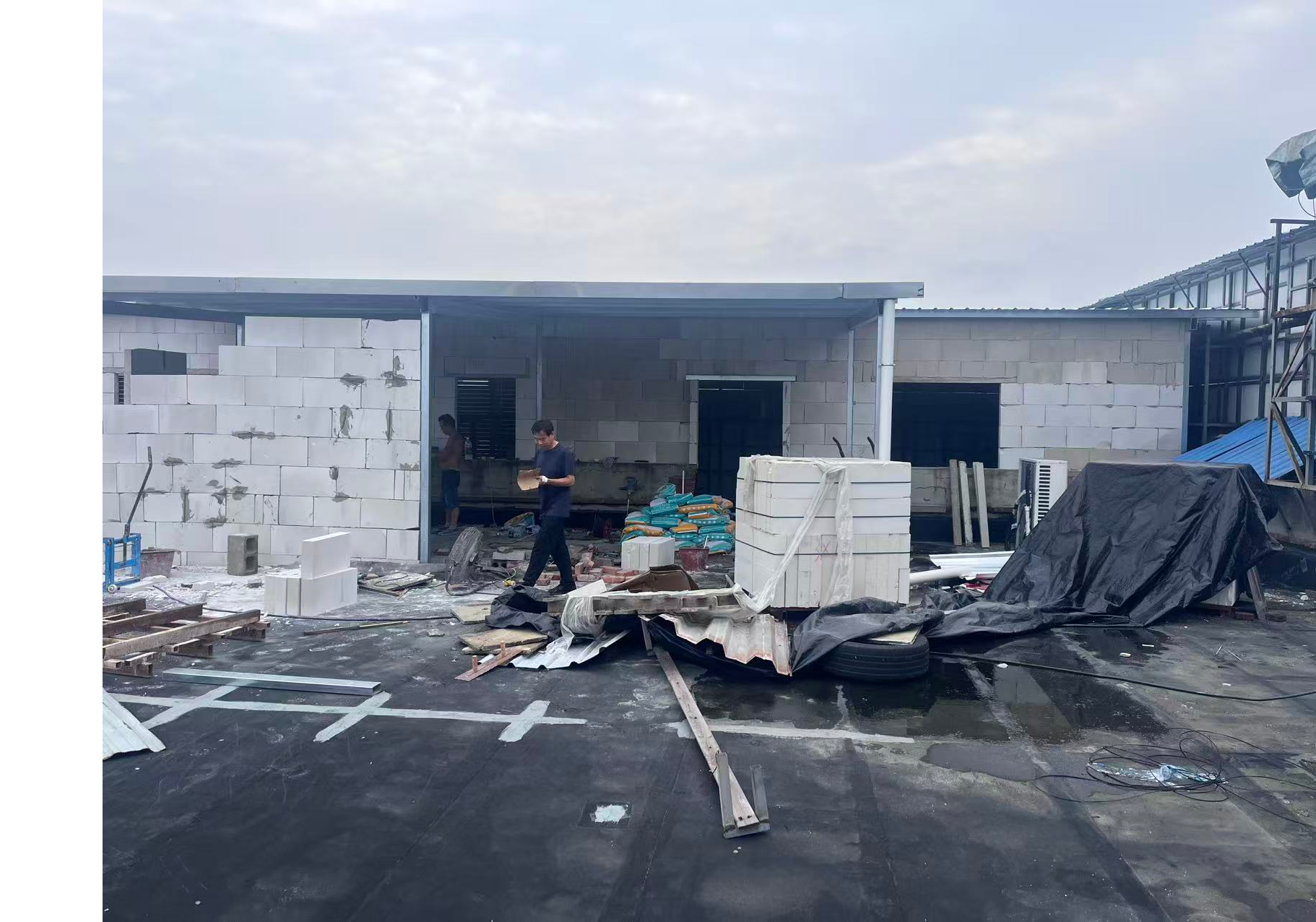 守护群众“头顶安全”！通海路管理处开展违法建设集中清零专项行动