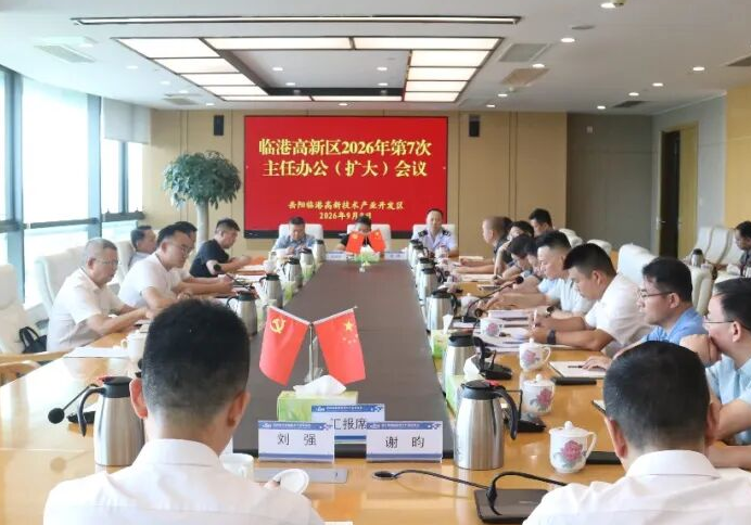 临港高新区召开2026年第7次主任办公（扩大）会议
