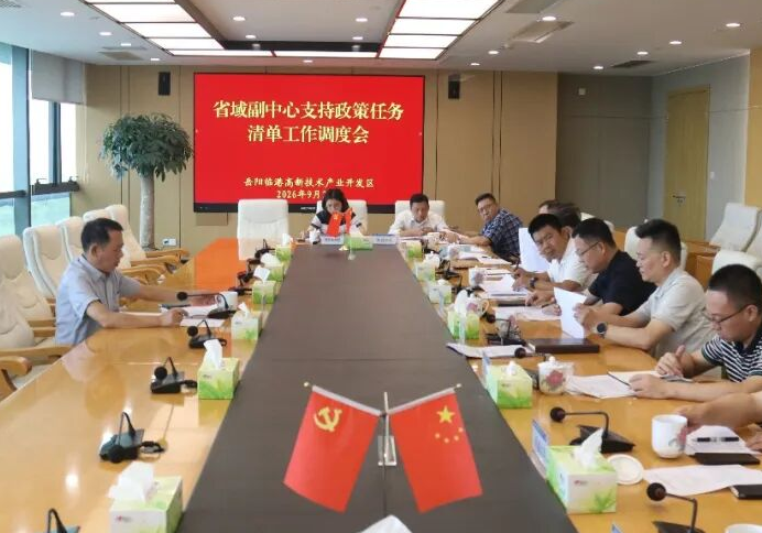 临港高新区召开省域副中心支持政策任务清单工作调度会