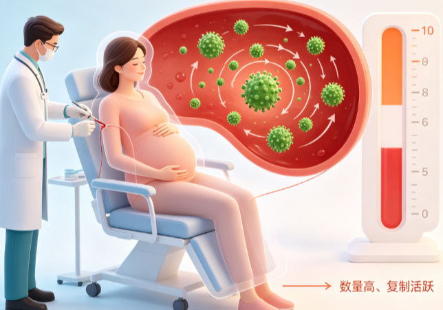 乙肝高病载的孕妈妈别慌